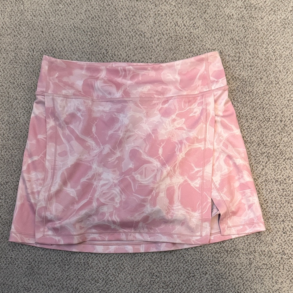 Athleta Pink Tie-Dye Skort